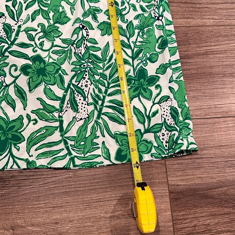 NWT! Lilly Pulitzer Kindra UPF 50+ Dress in Fiddle Leaf Green Lil Escape Plan - Picture 14 of 14